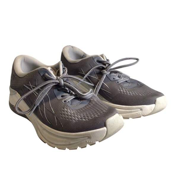 DANSKO Pace Mesh Lace Up Walking Sneaker 39 8 8.5 Lightweight Shoes Comfort Grey - Picture 2 of 8
